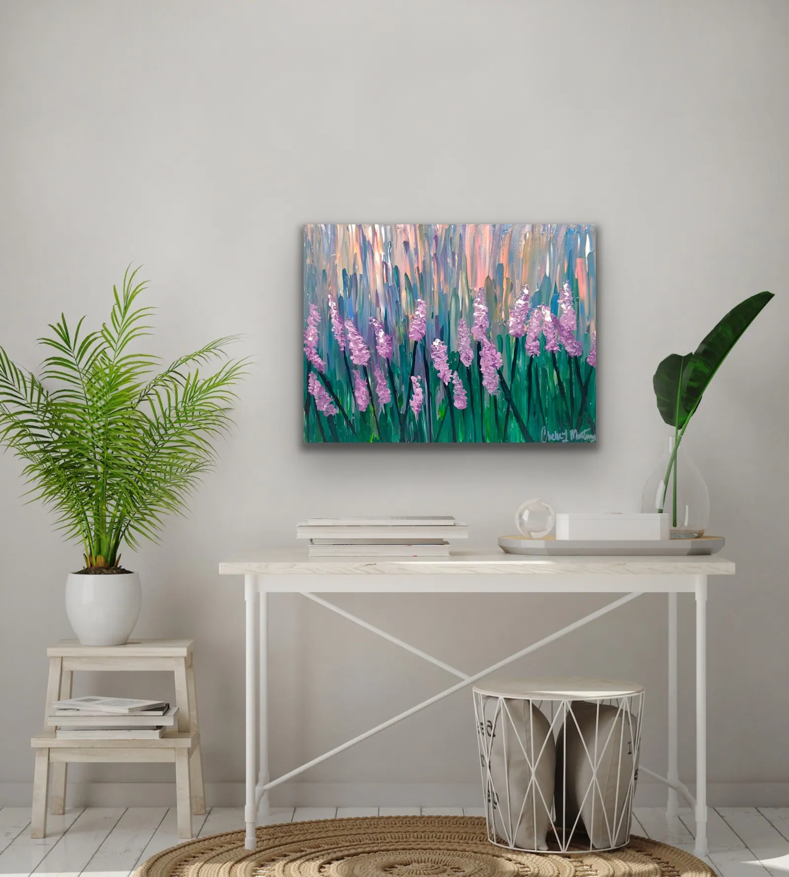 Spring into Spring — acrylic painting by Chelse Leigh
